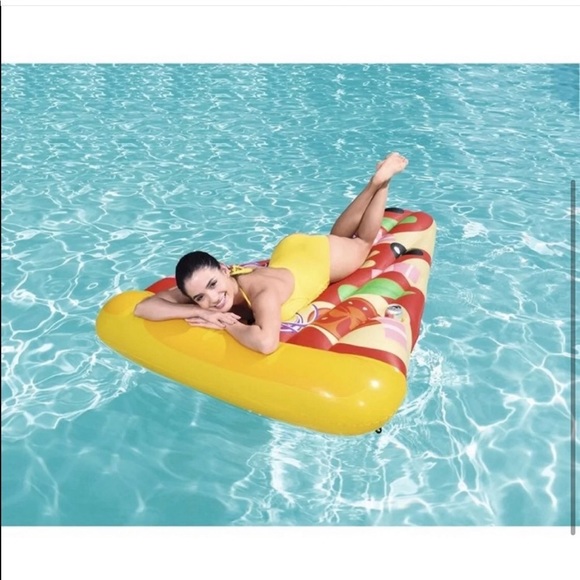 Pizza Pool Float with Cup Holder - Picture 2 of 7
